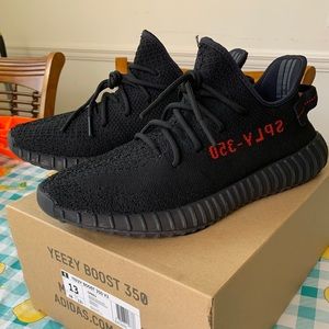 Adidas Yeezy Boost 350 V2 Bred Size 13